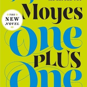 One Plus One signed hardcover book by Jojo Moyes